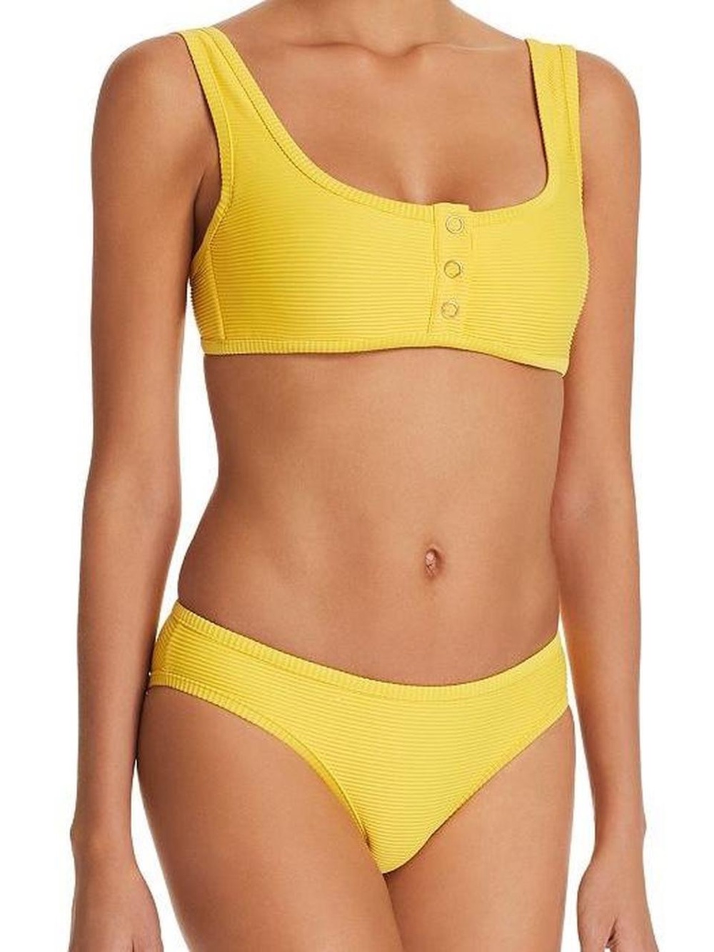 Dolce Vita Ribbed Henley Bikini Set